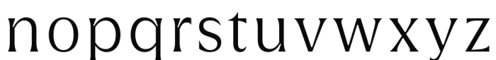 Griggs Serif - LightGr Font LOWERCASE