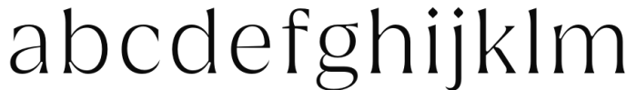 Griggs Serif - LightSs01 Font LOWERCASE