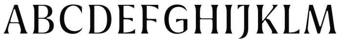 Griggs Serif - Regular Font UPPERCASE