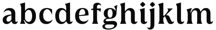 Griggs Serif - SemiBoldGrSs02 Font LOWERCASE