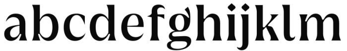 Griggs Serif - SemiBold Font LOWERCASE