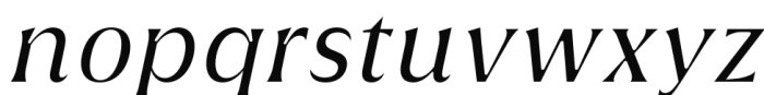 Griggs Serif - Slnt Font LOWERCASE