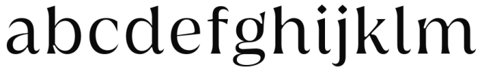 Griggs Serif - Ss02 Font LOWERCASE