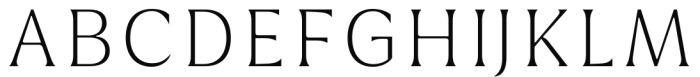 Griggs Serif - ThinGrSs01 Font UPPERCASE