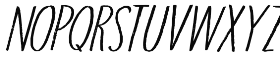 Grigory Italic Font LOWERCASE