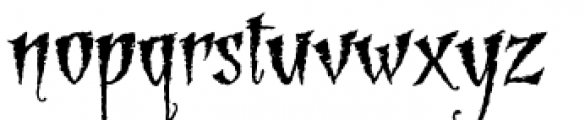 GrindelGrove Font LOWERCASE