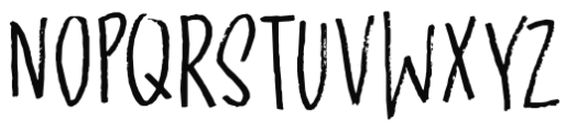 Gritstomper Regular Font UPPERCASE