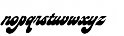 Groovin Font LOWERCASE