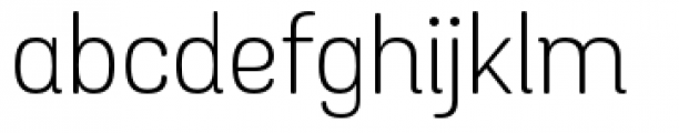 Grota Sans Rounded Alt Light Font LOWERCASE