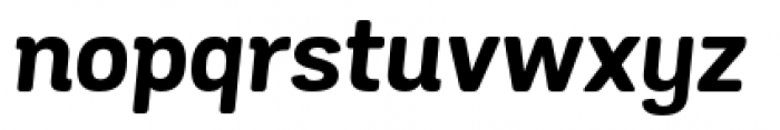 Grota Sans Rounded Bold Italic Font LOWERCASE