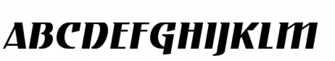 Gryffith Bold Italic Font UPPERCASE