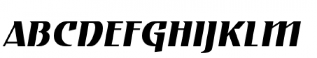 Gryffith Demi Bold Italic Font UPPERCASE
