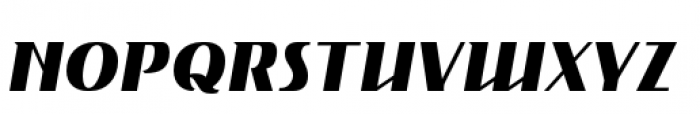 Gryffith Extra Bold Italic Font UPPERCASE