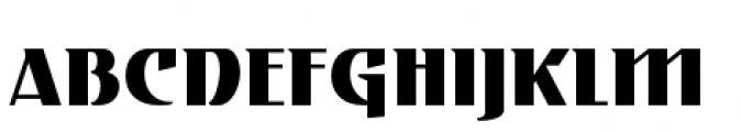 Gryffith Extra Bold Font UPPERCASE