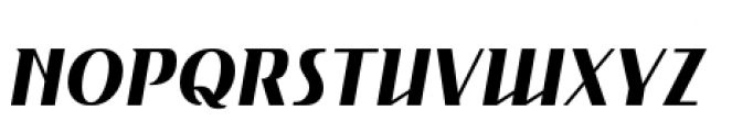 Gryffith Regular Italic Font UPPERCASE