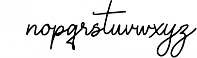 Graciast - Signature Font Font LOWERCASE