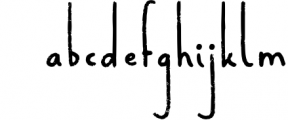 Gradechalky Font LOWERCASE