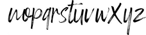 Gradness | A Handwritten Brush Font 1 Font LOWERCASE