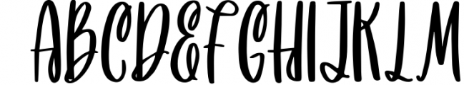 Grasspool - Handwritten Curvy Font Font UPPERCASE