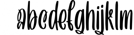 Grasspool - Handwritten Curvy Font Font LOWERCASE