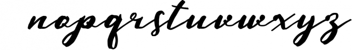 Grateful Story Font LOWERCASE