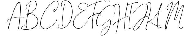Gravity-Handwritten & Signature 2 Font UPPERCASE