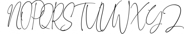Gravity-Handwritten & Signature 2 Font UPPERCASE