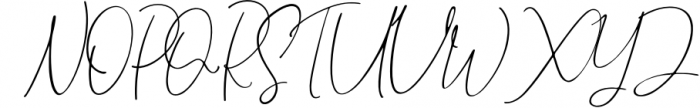 Gravity-Handwritten & Signature 3 Font UPPERCASE