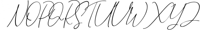 Gravity-Handwritten & Signature Font UPPERCASE