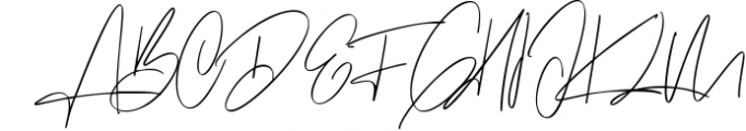 Great Alexa Signature Font Font UPPERCASE