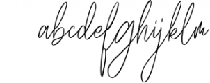 Great Alexa Signature Font Font LOWERCASE