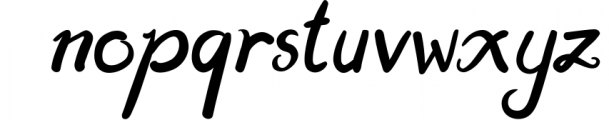 Green House Font LOWERCASE