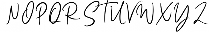 Greenhound Signature Font UPPERCASE