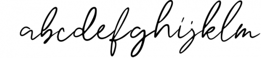 Greenhound Signature Font LOWERCASE