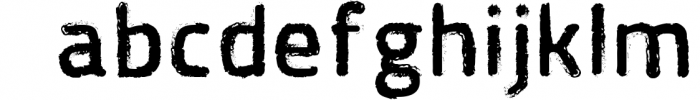 Greepel Grunge Font Font LOWERCASE
