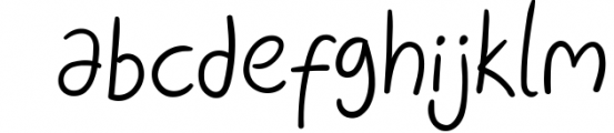 Gregory Handwritten 1 Font LOWERCASE
