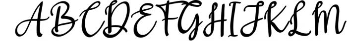 Gritten - Script Font UPPERCASE