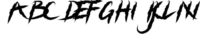 Grizzly Attack - Brush Font Font LOWERCASE
