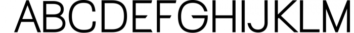 Groningen - Modern San-serif Typeface Webfonts 2 Font UPPERCASE
