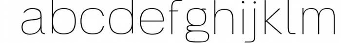 Groningen - Modern San-serif Typeface Webfonts 3 Font LOWERCASE