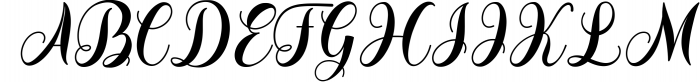 Grossley - Modern Calligraphy Font UPPERCASE