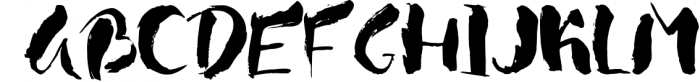 Grunge dry brush font duo Font UPPERCASE