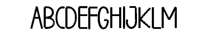 GREATHOUSERegular Font UPPERCASE