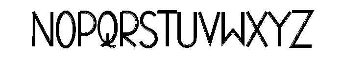 GREATHOUSERegular Font UPPERCASE