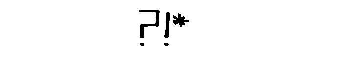 GREENDAY Font OTHER CHARS