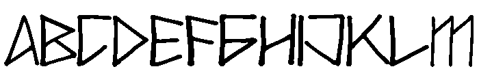 GREENDAY Font UPPERCASE
