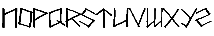 GREENDAY Font UPPERCASE
