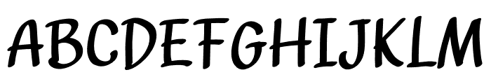 GRENDER JUMPS Font UPPERCASE