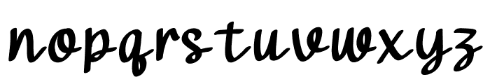 GRENDER JUMPS Font LOWERCASE