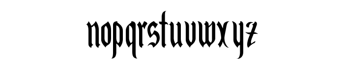 Grabstein Gotik Font LOWERCASE